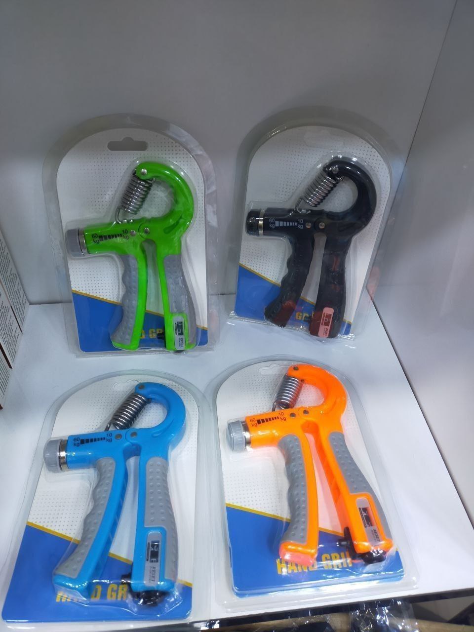 جهاز تمرين قبضة اليد، تقوية المعصم من 10 إلى 60 كجم مقبض تمرين المعصم