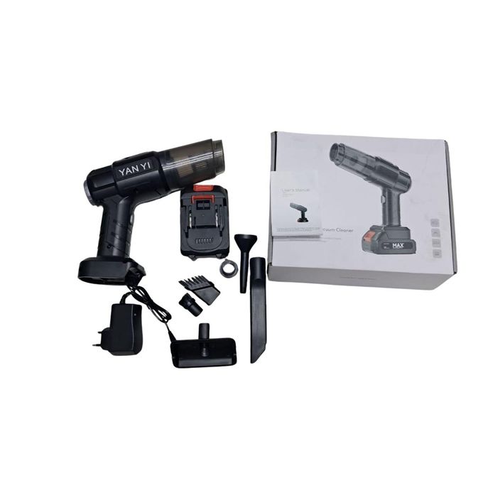 مكنسة كهربائية لاسلكية قوية محمولة وقابلة للشحن Aspirateur Sans Fil Puissant Portable Rechargeable avec Batterie