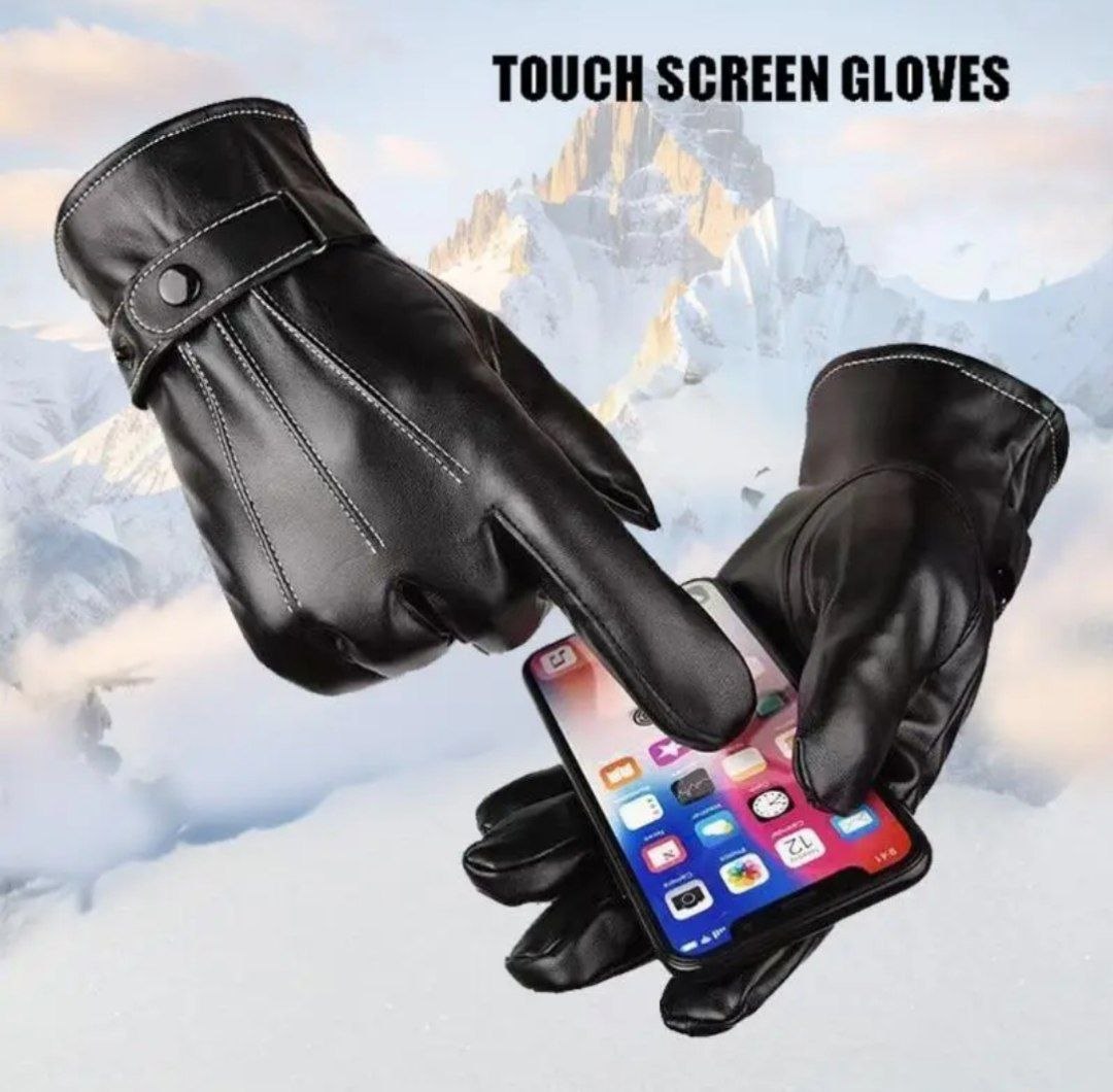 قفازات شتوية أنيقة للرجال Gants d'hiver mitaine à la mode pour homme