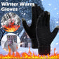 قفازات صوف شتوية دافئة، مقاومة للبرد والرياح Gants d'hiver en polaire, chauds, écran tactile, Anti-froid