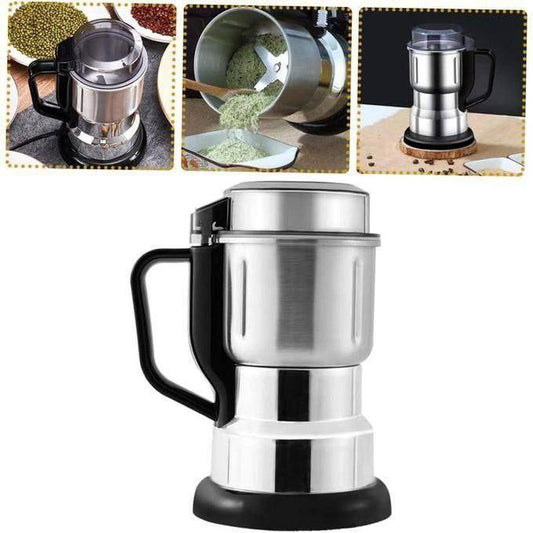 مطحنة كهربائية من الفولاذ المقاوم للصدأ Moulin Électrique Inox 150W 400W Capacité 300g