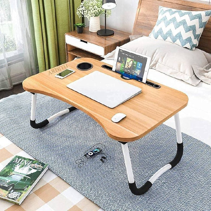Table de lit pliant bureau d'ordinateur multifonctionnel Pratique pour manger,PC