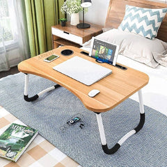 Table de lit pliant bureau d'ordinateur multifonctionnel Pratique pour manger,PC