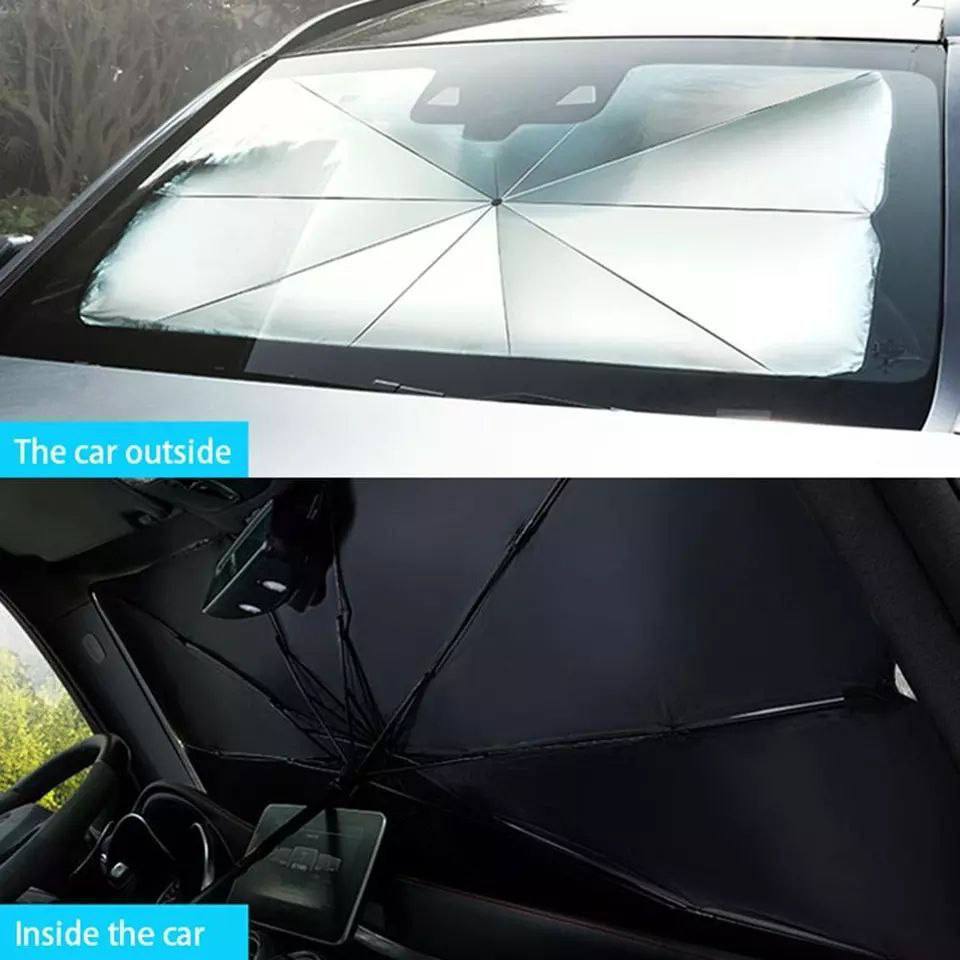 مظلة شمسية قابلة للسحب للزجاج الأمامي للسيارة Parasol de pare-brise auto rétractable