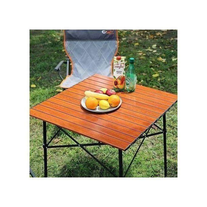 طاولة نزهة وتخييم قابلة للطي من الألمنيوم 52 سم Table de pique-nique et camping pliante en aluminium