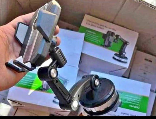 One button pop-up suction cup phone holder Support téléphone mobile portable