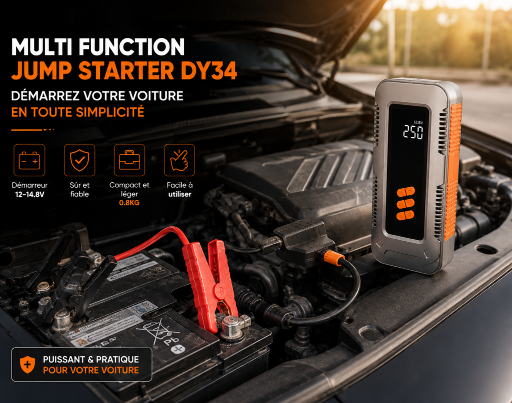 جهاز تشغيل متعدد الوظائف DY34 Démarreur multifonction