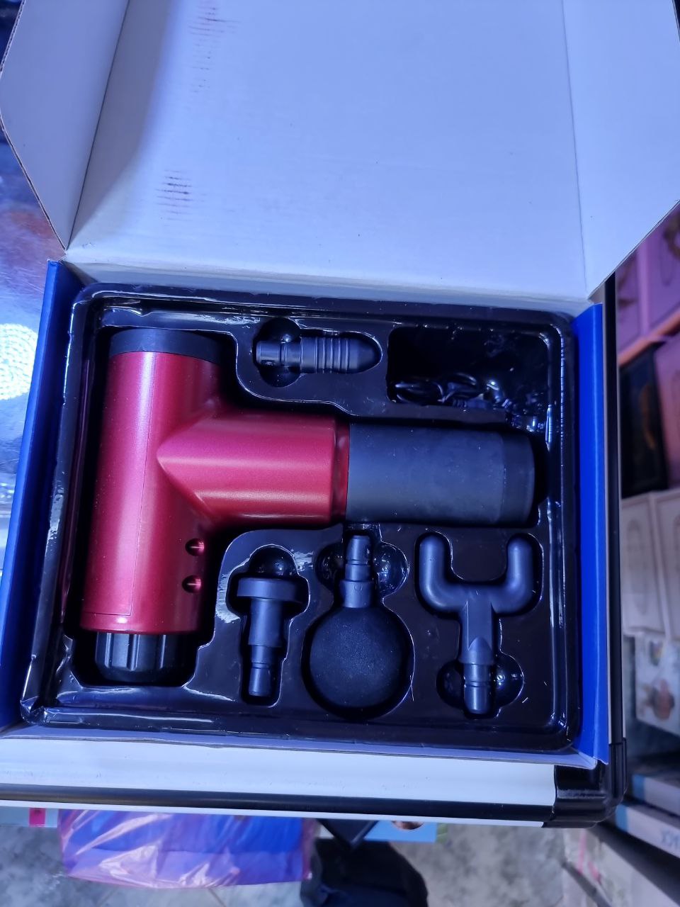 Massage gun 4IN1 kh_320 مسدس المساج الحجم الكبير