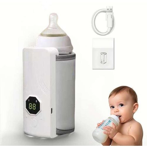 جهاز تدفئة زجاجات الرضاعة المحمول القابل لإعادة الشحن Chauffe-biberon portable rechargeable via USB