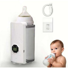جهاز تدفئة زجاجات الرضاعة المحمول القابل لإعادة الشحن Chauffe-biberon portable rechargeable via USB