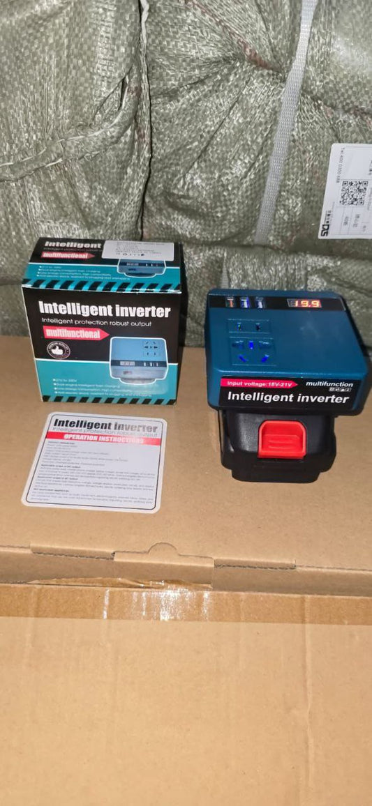 محول طاقة بطارية الليثيوم، Onduleur de batterie au lithium Convertisseur de batterie au lithium, transformateur intelligent AC220V/DC5V/12V