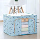 صندوق تخزين قابل للطي للملابس والأغطية واللحف منظم وحقيبة تخزين  Boite Rangement Vetement Pliable Vêtements Boîte De Rangement