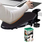 مسند ذراع دوار مريح للمكاتب مع مشبك تثبيت Accoudoir ergonomique pivotant pour bureau avec pince de fixation