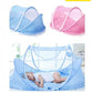 Lit Portable pliable pour bébé 4 pièces, moustiquaire سرير أطفال قابل للطي مكون من 4 قطع مع ناموسية