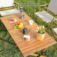طاولة تخييم قابلة للطي، طاولة جانبية للتخييم، مكواة شواء Table de Camping Pliante, Table d'appoint de Camping, Fer à Barbecue