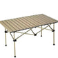 طاولة تخييم قابلة للطي تتسع لأربعة أشخاص، متعددة الاستخدامات للشاطئ والسفر  Table pliante de camping 4 personnes polyvalente la plage, les voyages