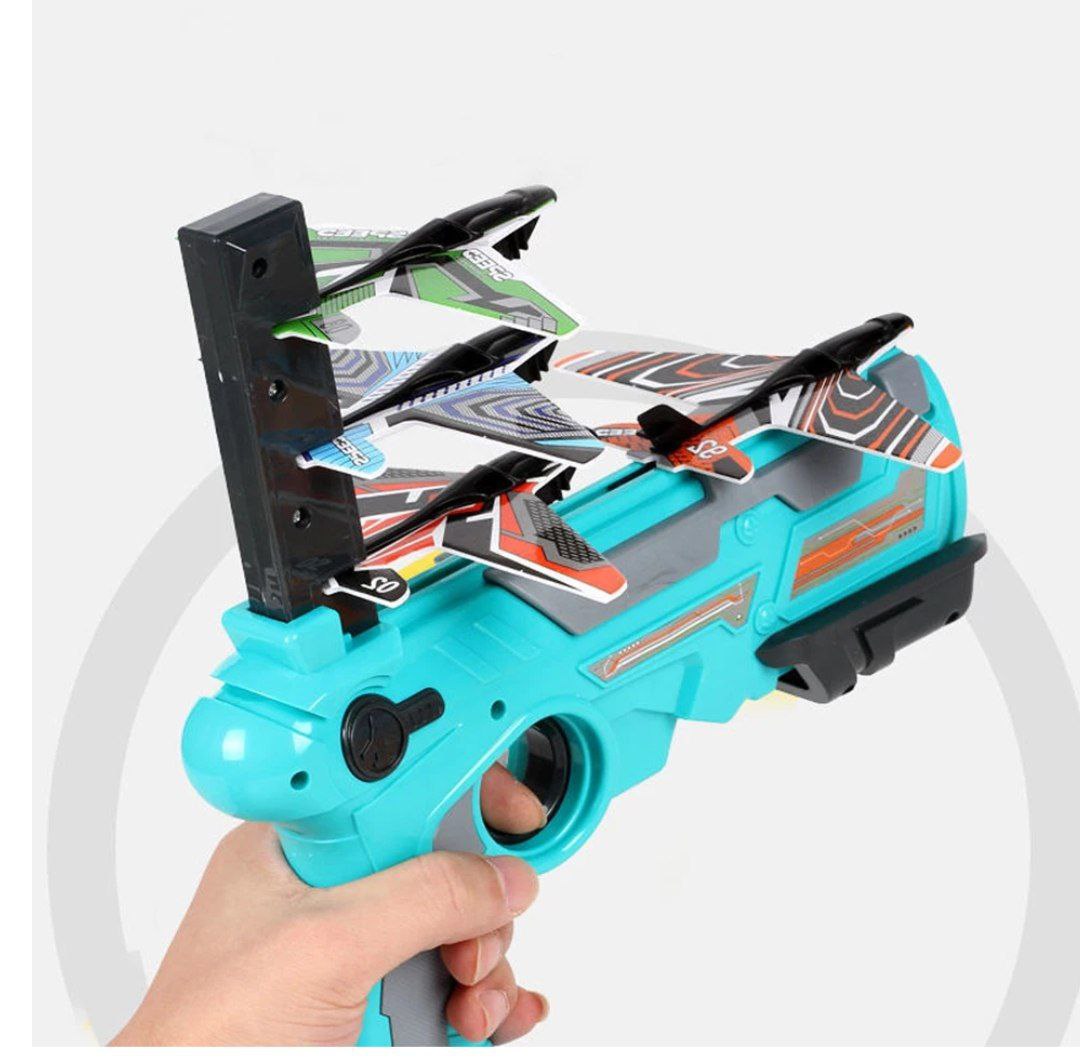 لعبة مسدس قاذف الطائرات