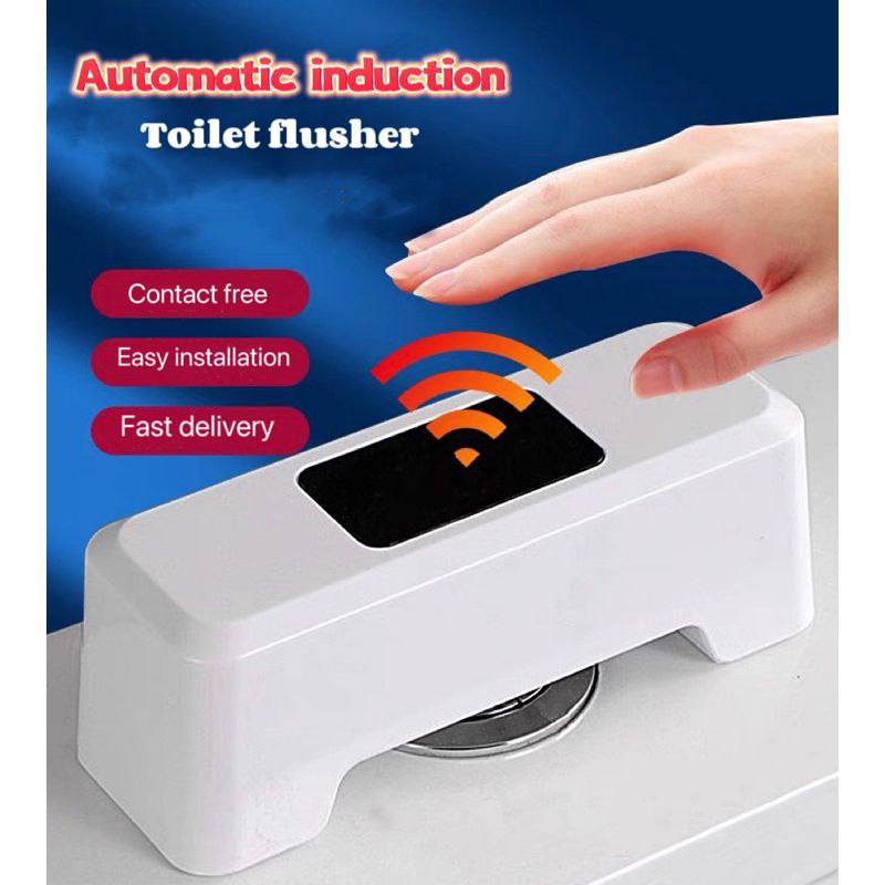 𝗔𝘂𝘁𝗼𝗺𝗮𝘁𝗶𝗰 𝗧𝗼𝗶𝗹𝗲𝘁 𝗙𝗹𝘂𝘀𝗵 𝗕𝘂𝘁𝘁𝗼𝗻 مستشعر تدفق خارجي بالأشعة تحت الحمراء