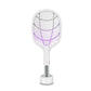 مضرب ذباب كهربائي، مزود بضوء فوق بنفسجي، ومصباح LED، ومصيدة بعوض Raquette anti-mouches électrique, avec lumière Uv, lampe Led, piège à moustiques.