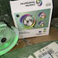 مروحة مكتبية ملونة Ventilateur de Bureau Coloré USB Mini Ventilateur Portable Silencieux