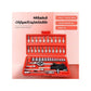 طقم أدوات إصلاح السيارات46 قطعة Set d'Outils de Réparation Automobile 46 Pièces avec Douilles