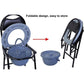 Chaise toilette portable pour extérieur pratique كرسي مرحاض عملي محمول للاستخدام الخارجي