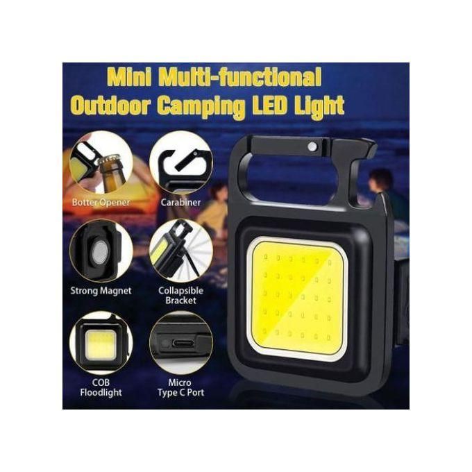 مصباح يدوي صغير قابل لإعادة الشحن، ضوء طوارئ، متعدد الوظائف Mini lampe de poche rechargeable