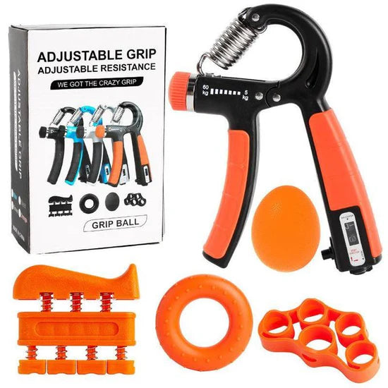 Kit de Renforcement de la Prise Adjustable Grip Grip Ball قبضة قابلة للتعديل مجموعة تقوية القبضة