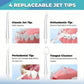 Fil Dentaire Portable Sans Fil Irrigateur Oral Nettoyage خيط تنظيف الأسنان لاسلكي محمول، جهاز ري الفم، 3 أوضاع، منظف أسنان