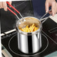 Casserole de Friture en Acier Inoxydable avec Panier de Filtration مقلاة من الفولاذ المقاوم للصدأ مع سلة تصفية