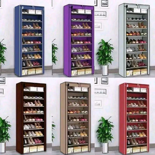 10 Singlerow zipper shoe cabinet