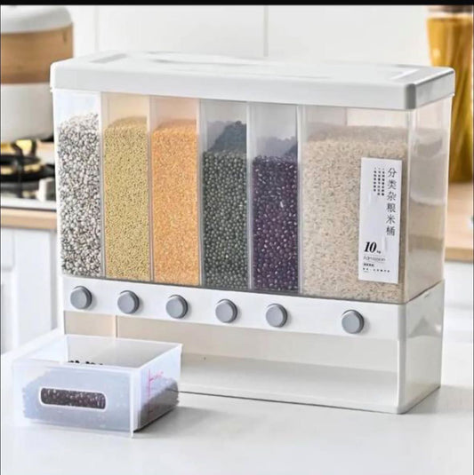 Distributeur de nourriture sèche 6en1