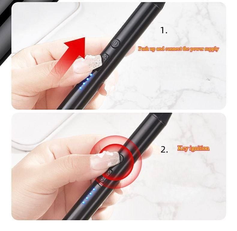 ولاعة كهربائية قابلة لإعادة الشحن عبر منفذ USB Briquet à arc électrique Rechargeable par USB