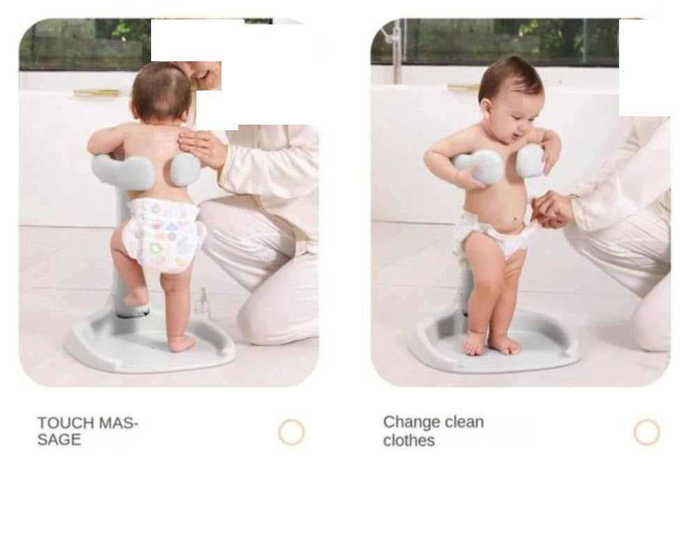 حوض استحمام للأطفال قابل لتعديل الارتفاع، دعامة قابلة للطي support pliable pour nouveau-né