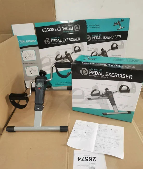 Arm and leg Pedal Exerciser Mini Pédalier d’Exercice avec Écran LCD جهاز تمارين دواسة صغير مزود بشاشة LCD