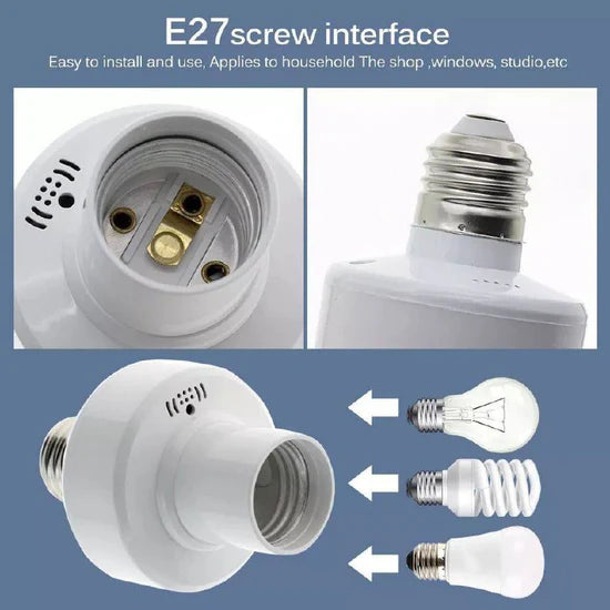 حامل مصباح لاسلكي للتحكم عن بعد Support de lampe Led sans fil E27