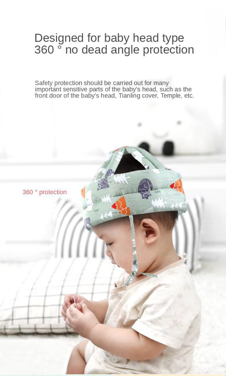 BABY HEAD PROTECTOR Casquette anti-chute tête Casque de Protection pour Bébé خوذة حماية رأس الطفل، غطاء مضاد للسقوط