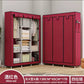 Wardrobe Model 88130130x45x175cm Storage خزانة ملابس متعددة الوظائف مصنوعة من قماش مقاوم للغبار