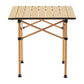 Table Portable en Alliage D'aluminium طابلة قابلة للطي طاولة خارجية محمولة من سبائك الألومنيوم مناسبة للمشي والتخييم 50x50cm