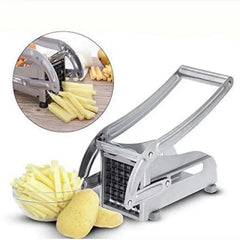 Potato Chipper Coupe-frites manuel en acier inoxydable قطاعة البطاطس المقلية اليدوية المصنوعة من الفولاذ المقاوم للصدأ