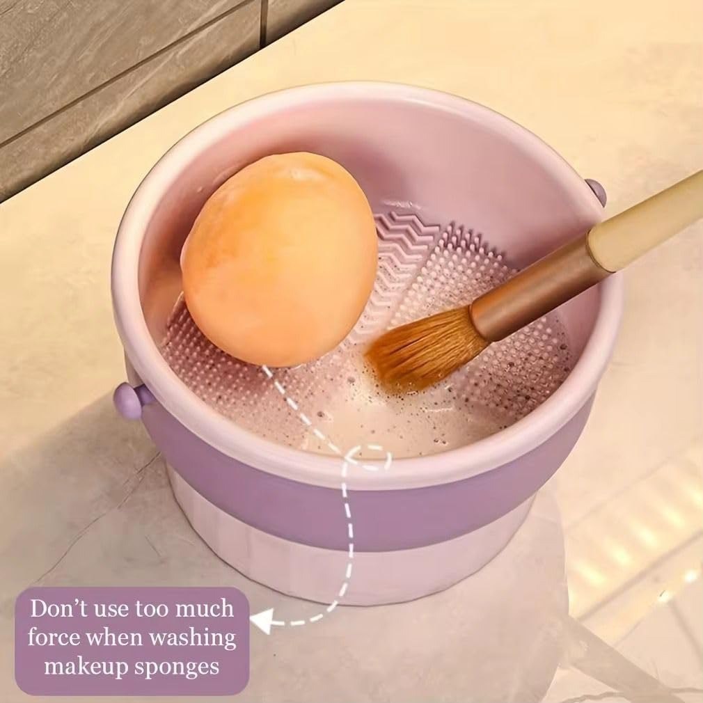 منظف جهاز تنظيف فرش المكياج Nettoyant 3-en-1 pour Pinceaux de Maquillage