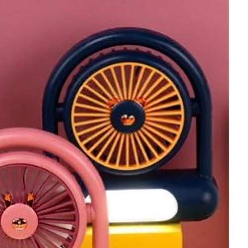Mini ventilateur de bureau portable et rechargeable مروحة مكتب صغيرة محمولة وقابلة لإعادة الشحن