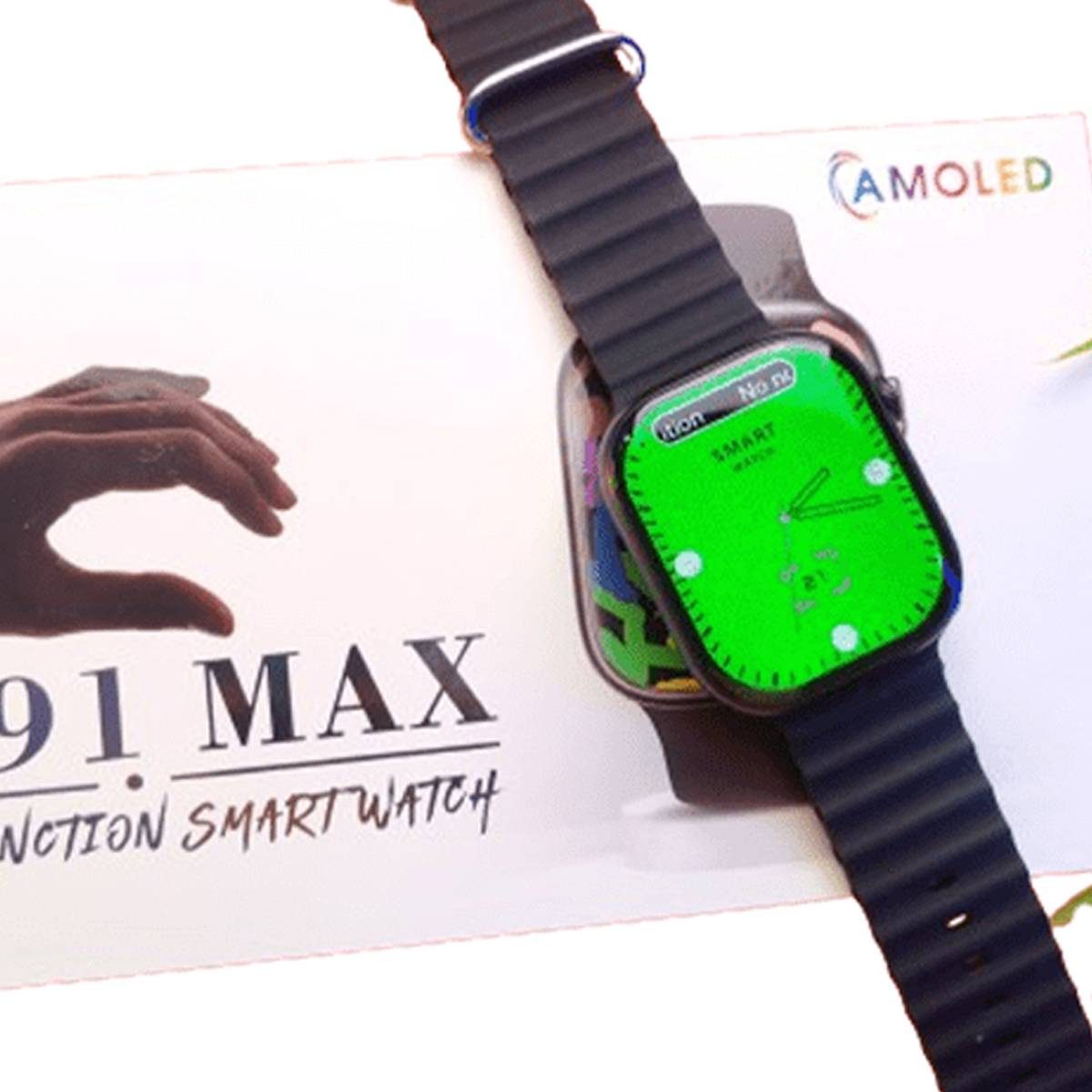 ساعة ذكية مقاومة للماء  Smart watch W91 MAXMontre Intelligente Étanche WS91