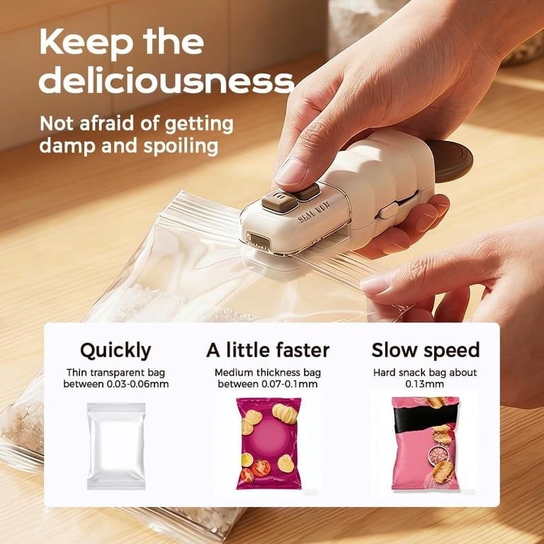 Mini scelleuse thermique portable جهاز لحام حراري صغير محمول