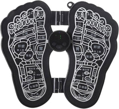 جهاز تدليك القدمين EMS، جهاز تدليك القدمين الكهربائي القابل للطي Appareil de massage des pieds EMS, machine de massage électrique pliable
