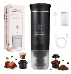 Machine à café expresso portable électrique sans fil ماكينة قهوة إسبريسو كهربائية محمولة لاسلكية