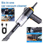Aspirateur de voiture d'urgence 6en1 مكنسة كهربائية طوارئ للسيارة