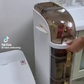 Meuble de salle de bain sur pied منظم الحمام بلاستيك متعدد الوظائف جودة عالية خزانة أرضية للحمام خزانة تخزين ضيقة للحمام