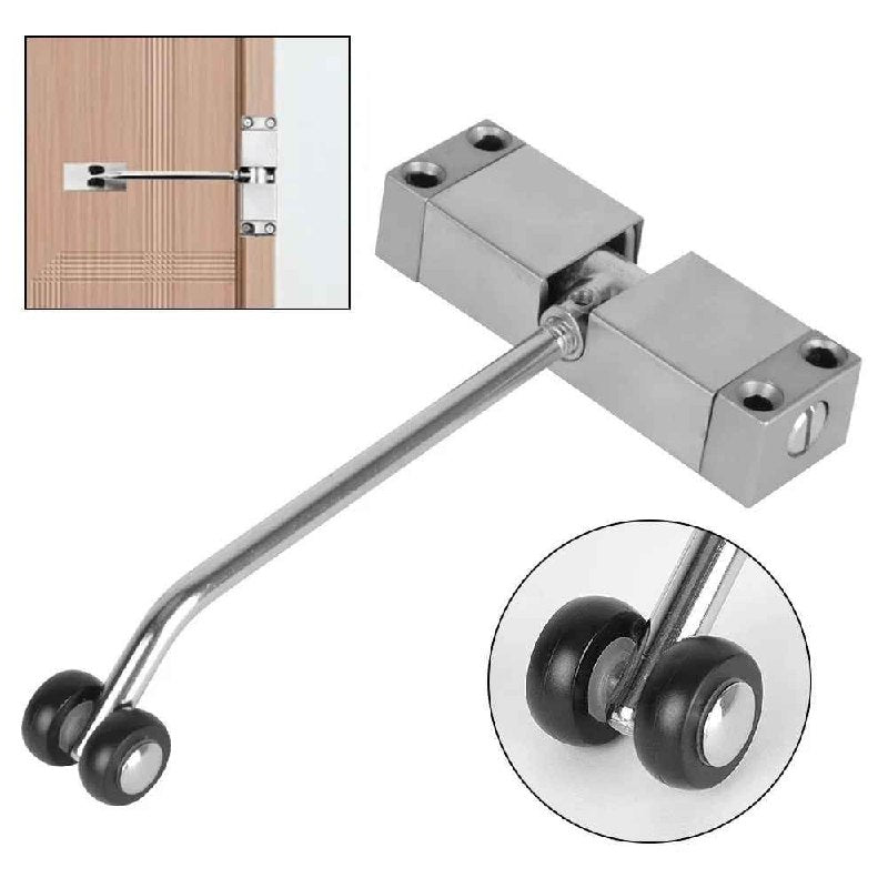 Ferme-Porte Automatique Réglable en Acier Inoxydable