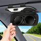 Étui à lunettes de voiture, boîte de visière automobile, support de lunettes de soleil portable حافظة نظارات للسيارة، صندوق واقي الشمس للسيارة، حامل نظارات شمسية محمول